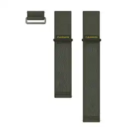 MediaMarkt Garmin Groene Nylon Band Venu X1 24 Mm Horlogebandje Groen aanbieding