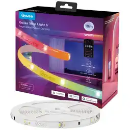 MediaMarkt Govee Rgbic Strip Light S - With Protective Coating (10m) Slimme Ledstrip Wit aanbieding
