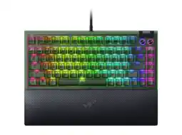 MediaMarkt Razer Blackwidow V4 75% - Phantom Green Ed. Us Layout Bedraad Gamingtoetsenbord Zwart aanbieding
