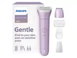 MediaMarkt Philips Brl138/00 Philips Series 6000 Ladyshave Paars aanbieding