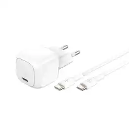 MediaMarkt Belkin 30w Usb‑c Snellader Met Pps – Wit (incl. 1m Naar Lightning Kabel) aanbieding