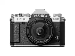 MediaMarkt Yashica Fx-d 300 Digital Film Simulation Camera Compactcamera Zilver aanbieding