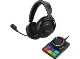 MediaMarkt Hyperx Cloud Alpha 2 + Rgb Station Gaming Headset Zwart aanbieding