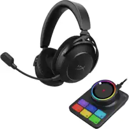 MediaMarkt Hyperx Cloud Alpha 2 + Rgb Station Gaming Headset Zwart aanbieding