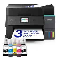 MediaMarkt Epson Ecotank Et-4950 - Printen Kopiëren En Scannen Inkt Kleur All-in-one-printer aanbieding