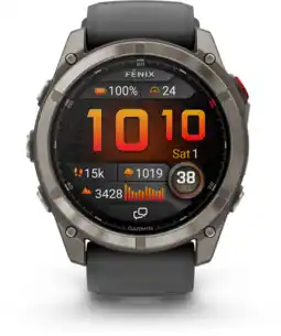 MediaMarkt Garmin Fenix 8 Pro GPs 51mm 010-03199-11 Smartwatch Graphite aanbieding
