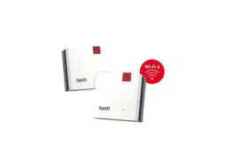 MediaMarkt AVM Fritz!mesh Set 1600 2-pack Edition International Multi-room Wifi aanbieding