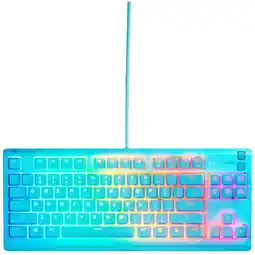 MediaMarkt Steelseries Apex 3 Tkl Us Qwerty Layout Bedraad Gamingtoetsenbord Aqua aanbieding