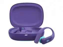 MediaMarkt JBL Endurance Peak 4 Draadloze Oortjes Paars aanbieding