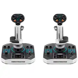 MediaMarkt Thrustmaster Sol-r 2 Hosas Space Sim Duo Pc Vliegstuur aanbieding