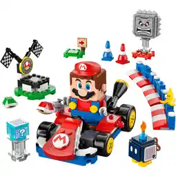 MediaMarkt Lego Super Mario 72043 Mario Kart – Interactieve En Standaardkart Bouwstenen aanbieding