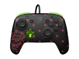 MediaMarkt PDP Rematch Wired Bowser Controller Nintendo Switch Switch Oled Multicolor aanbieding