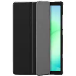 MediaMarkt Just In Case Trifold Smart Book Case Tablet Cover Beschermhoes Zwart aanbieding