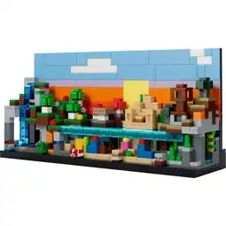 MediaMarkt Lego Minecraft 21589 Minibiomen Bouwstenen aanbieding