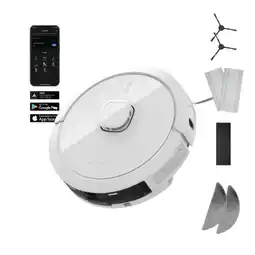 MediaMarkt AENO ARC0008S Robotstofzuiger met dweilfunctie Wit aanbieding