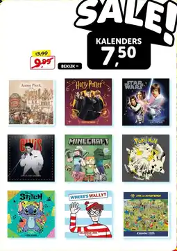 Boekenvoordeel Kalenders aanbieding