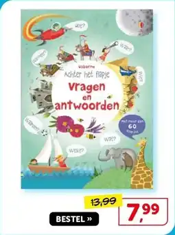 Boekenvoordeel Achter het flapje vragen antwoorden aanbieding