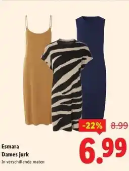 Lidl Esmara Dames jurk aanbieding