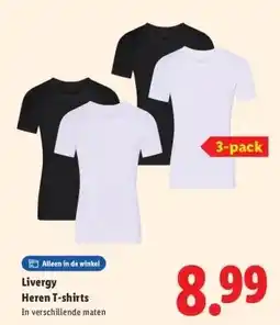 Lidl Livergy Heren T-shirts aanbieding