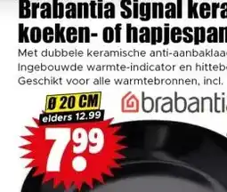 Dirk Brabantia Signal keramische PFAS koeken- of hapjespan aanbieding