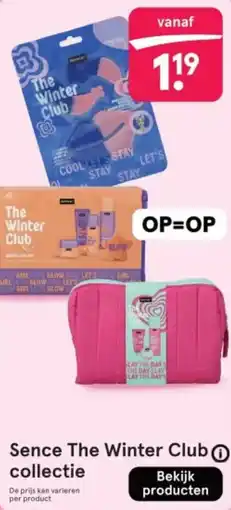 Etos Sence The Winter Club collectie aanbieding