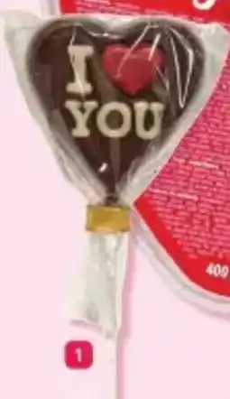 Etos Chocolade lolly I love you aanbieding