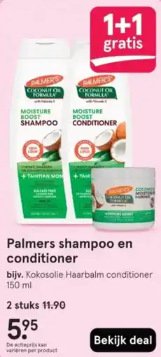 Etos Palmers shampoo en conditioner aanbieding