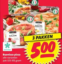 Nettorama Buonizza pizza aanbieding