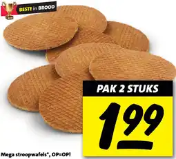 Nettorama Mega stroopwafels aanbieding