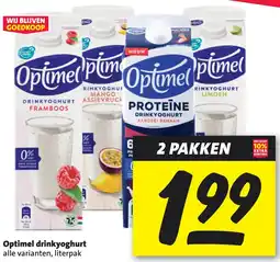 Nettorama Optimel drinkyoghurt aanbieding
