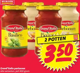 Nettorama Grand'Italia pastasaus aanbieding