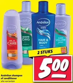 Nettorama Andrélon shampoo of conditioner aanbieding