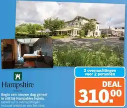 Albert Heijn Hampshire hotels aanbieding