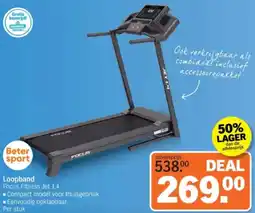 Albert Heijn Beter sport Loopband Focus Fitness Jet 1.4 aanbieding