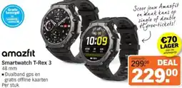 Albert Heijn Amazfit Smartwatch T-Rex 3 aanbieding