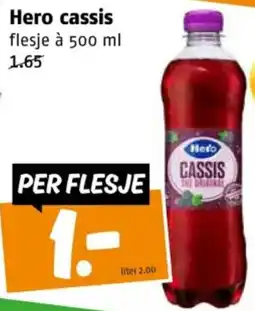 Poiesz Hero cassis aanbieding