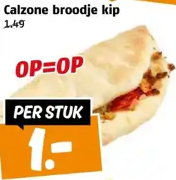 Poiesz Calzone broodje kip aanbieding