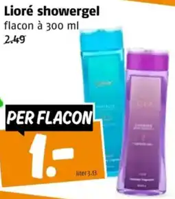 Poiesz Lioré showergel aanbieding