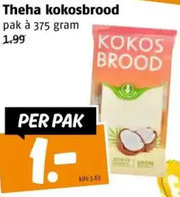 Poiesz Theha kokosbrood aanbieding
