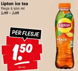 Poiesz Lipton ice tea aanbieding