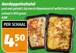 Poiesz Aardappelschotel aanbieding