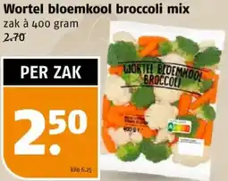 Poiesz Wortel bloemkool broccoli mix aanbieding