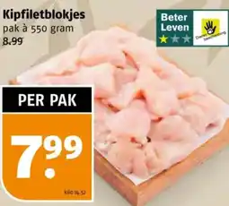 Poiesz Kipfiletblokjes aanbieding