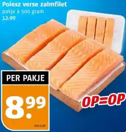 Poiesz Poiesz verse zalmfilet aanbieding