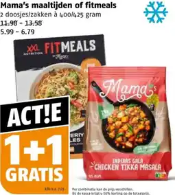 Poiesz Mama's maaltijden of fitmeals aanbieding