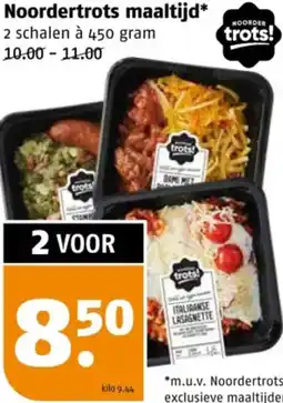 Poiesz Noordertrots maaltijd aanbieding