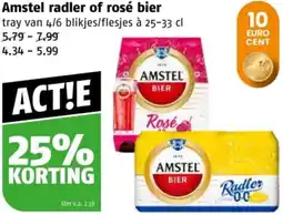Poiesz Amstel radler of rosé bier aanbieding