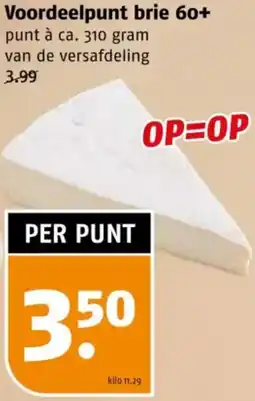 Poiesz Voordeelpunt brie 60+ aanbieding