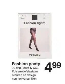 Zeeman Fashion panty aanbieding