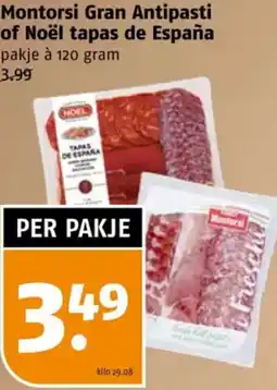 Poiesz Montorsi Gran Antipasti of Noël tapas de España aanbieding